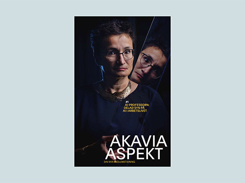 Omslag av tidningen Akavia Aspekt